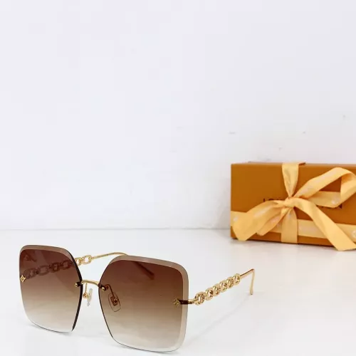 Wholesale Louis Vuitton AAA Quality Sunglasses #1353227 $60.00 USD, Wholesale Quality Replica Louis Vuitton AAA Quality Sunglasses