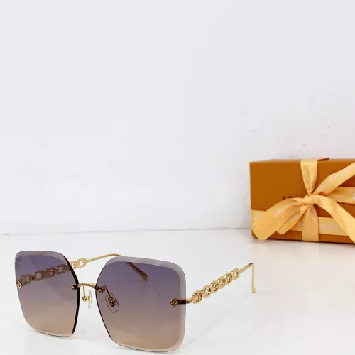 Wholesale Louis Vuitton AAA Quality Sunglasses #1353228 $60.00 USD, Wholesale Quality Replica Louis Vuitton AAA Quality Sunglasses