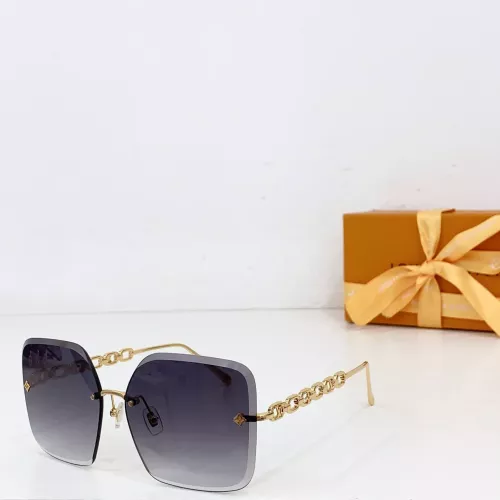Wholesale Louis Vuitton AAA Quality Sunglasses #1353230 $60.00 USD, Wholesale Quality Replica Louis Vuitton AAA Quality Sunglasses