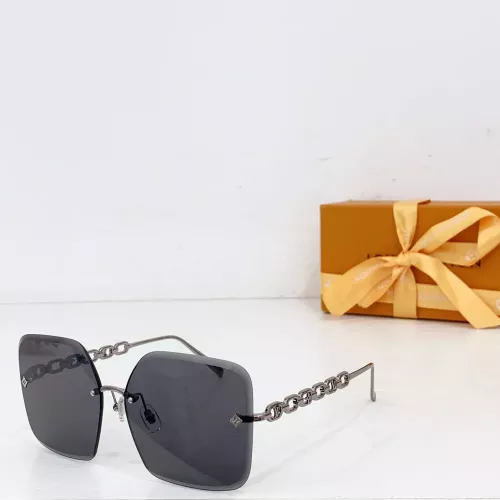 Wholesale Louis Vuitton AAA Quality Sunglasses #1353231 $60.00 USD, Wholesale Quality Replica Louis Vuitton AAA Quality Sunglasses