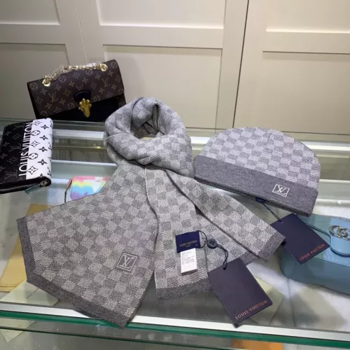 Replica Louis Vuitton LV Hat and Scarf and Glove Set #1353266 $45.00 USD for Wholesale