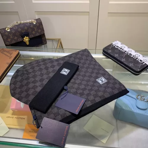 Wholesale Louis Vuitton LV Hat and Scarf and Glove Set #1353270 $45.00 USD, Wholesale Quality Replica Louis Vuitton LV Hat and Scarf and Glove Set
