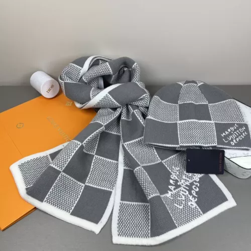 Wholesale Louis Vuitton LV Hat and Scarf and Glove Set #1353271 $42.00 USD, Wholesale Quality Replica Louis Vuitton LV Hat and Scarf and Glove Set