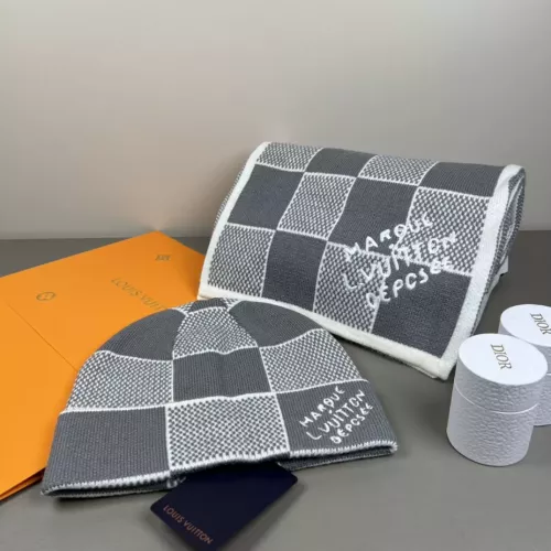 Replica Louis Vuitton LV Hat and Scarf and Glove Set #1353271 $42.00 USD for Wholesale