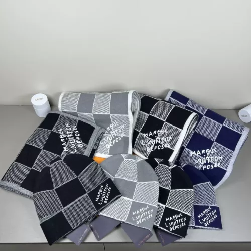 Replica Louis Vuitton LV Hat and Scarf and Glove Set #1353271 $42.00 USD for Wholesale