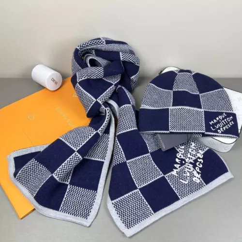 Wholesale Louis Vuitton LV Hat and Scarf and Glove Set #1353272 $42.00 USD, Wholesale Quality Replica Louis Vuitton LV Hat and Scarf and Glove Set