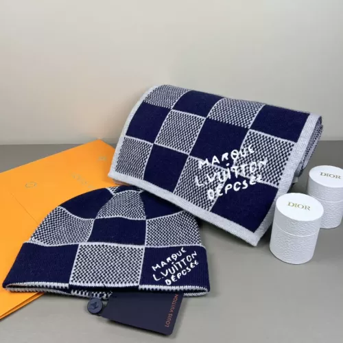 Replica Louis Vuitton LV Hat and Scarf and Glove Set #1353272 $42.00 USD for Wholesale