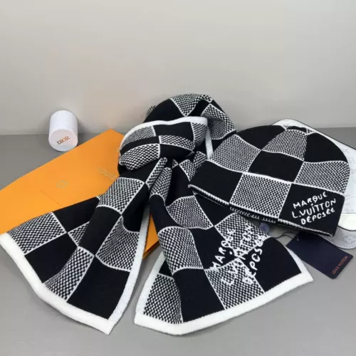 Wholesale Louis Vuitton LV Hat and Scarf and Glove Set #1353273 $42.00 USD, Wholesale Quality Replica Louis Vuitton LV Hat and Scarf and Glove Set