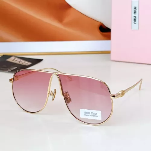Wholesale MIU MIU AAA Quality Sunglasses #1353291 $60.00 USD, Wholesale Quality Replica MIU MIU AAA Sunglasses