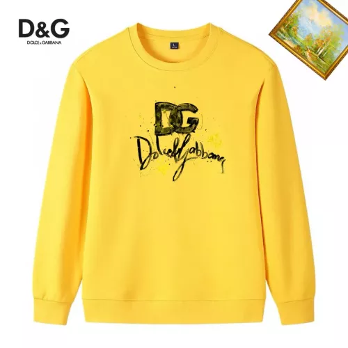 Wholesale Dolce &amp; Gabbana D&amp;G Hoodies Long Sleeved For Men #1353313 $40.00 USD, Wholesale Quality Replica Dolce &amp; Gabbana D&amp;G Hoodies