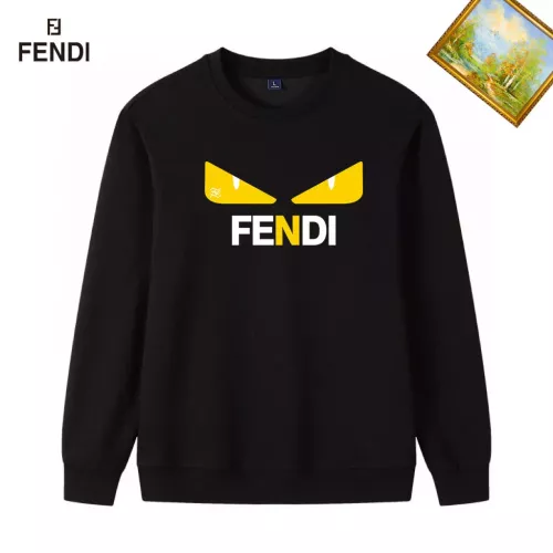 Wholesale Fendi Hoodies Long Sleeved For Men #1353327 $40.00 USD, Wholesale Quality Replica Fendi Hoodies