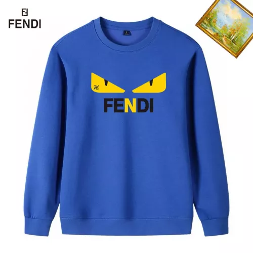 Wholesale Fendi Hoodies Long Sleeved For Men #1353331 $40.00 USD, Wholesale Quality Replica Fendi Hoodies