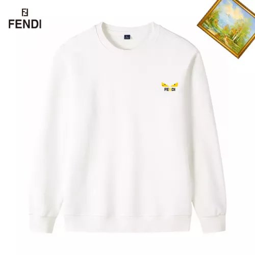 Wholesale Fendi Hoodies Long Sleeved For Men #1353334 $40.00 USD, Wholesale Quality Replica Fendi Hoodies