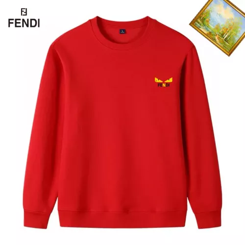 Wholesale Fendi Hoodies Long Sleeved For Men #1353337 $40.00 USD, Wholesale Quality Replica Fendi Hoodies