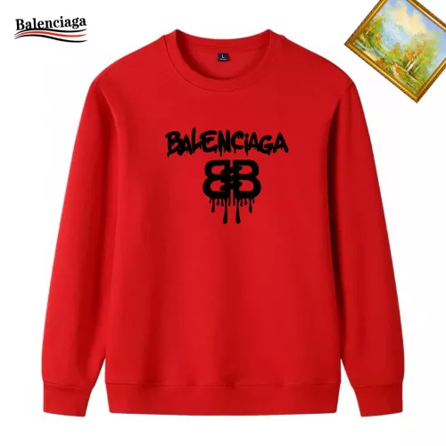 Wholesale Balenciaga Hoodies Long Sleeved For Men #1353370 $40.00 USD, Wholesale Quality Replica Balenciaga Hoodies