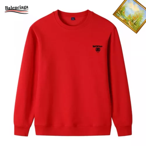 Wholesale Balenciaga Hoodies Long Sleeved For Men #1353381 $40.00 USD, Wholesale Quality Replica Balenciaga Hoodies