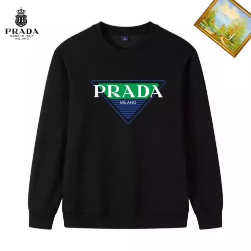Wholesale Prada Hoodies Long Sleeved For Men #1353389 $40.00 USD, Wholesale Quality Replica Prada Hoodies