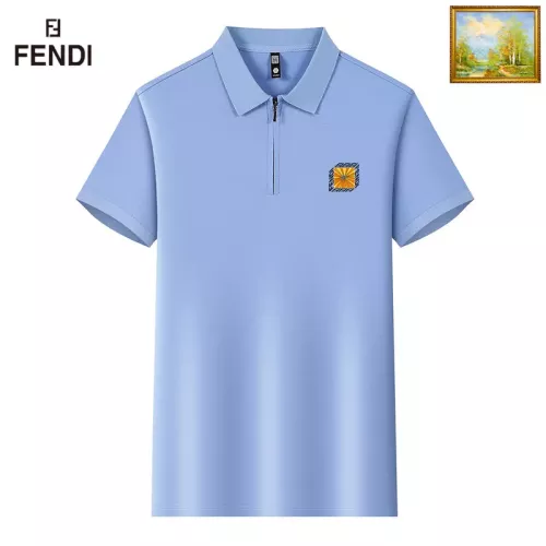 Wholesale Fendi T-Shirts Short Sleeved For Men #1353516 $34.00 USD, Wholesale Quality Replica Fendi T-Shirts
