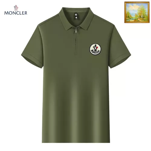 Wholesale Moncler T-Shirts Short Sleeved For Men #1353533 $34.00 USD, Wholesale Quality Replica Moncler T-Shirts