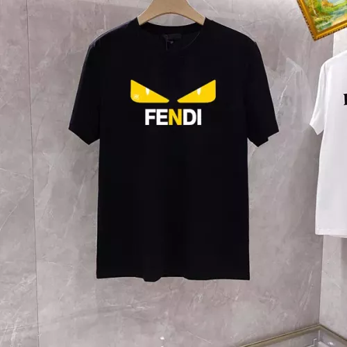 Wholesale Fendi T-Shirts Short Sleeved For Unisex #1353626 $25.00 USD, Wholesale Quality Replica Fendi T-Shirts