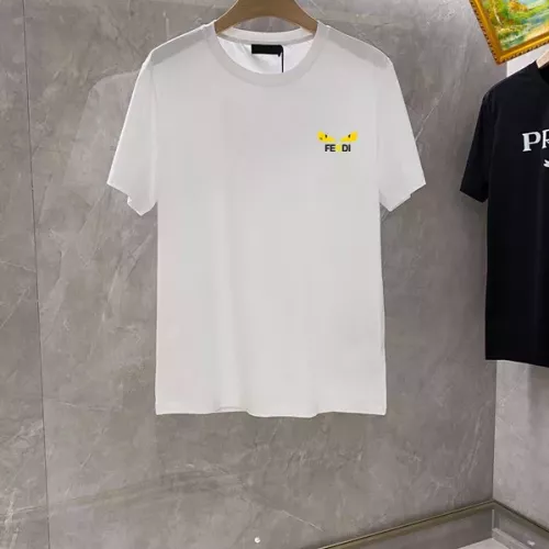 Wholesale Fendi T-Shirts Short Sleeved For Unisex #1353627 $25.00 USD, Wholesale Quality Replica Fendi T-Shirts