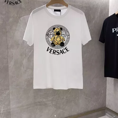 Wholesale Versace T-Shirts Short Sleeved For Unisex #1353647 $25.00 USD, Wholesale Quality Replica Versace T-Shirts