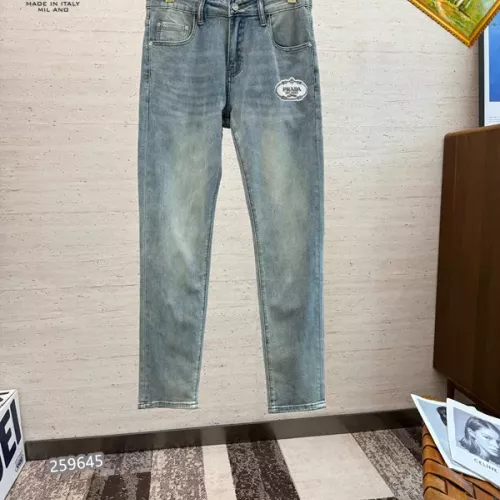 Replica Prada Jeans For Men #1353674 $48.00 USD for Wholesale