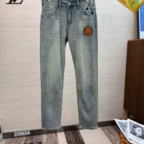 Replica Louis Vuitton LV Jeans For Men #1353681 $48.00 USD for Wholesale