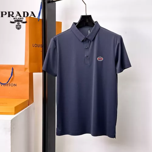 Wholesale Prada T-Shirts Short Sleeved For Men #1353717 $48.00 USD, Wholesale Quality Replica Prada T-Shirts