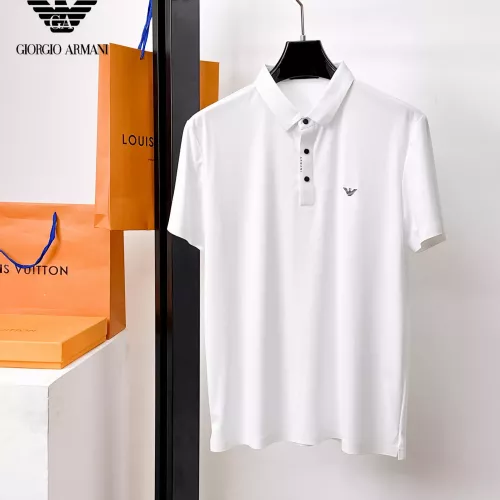 Wholesale Armani T-Shirts Short Sleeved For Men #1353731 $48.00 USD, Wholesale Quality Replica Armani T-Shirts