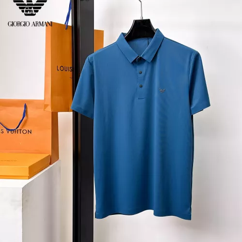 Wholesale Armani T-Shirts Short Sleeved For Men #1353732 $48.00 USD, Wholesale Quality Replica Armani T-Shirts