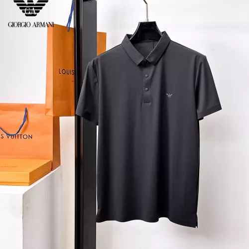Wholesale Armani T-Shirts Short Sleeved For Men #1353734 $48.00 USD, Wholesale Quality Replica Armani T-Shirts