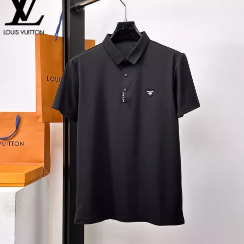 Wholesale Prada T-Shirts Short Sleeved For Men #1353776 $48.00 USD, Wholesale Quality Replica Prada T-Shirts