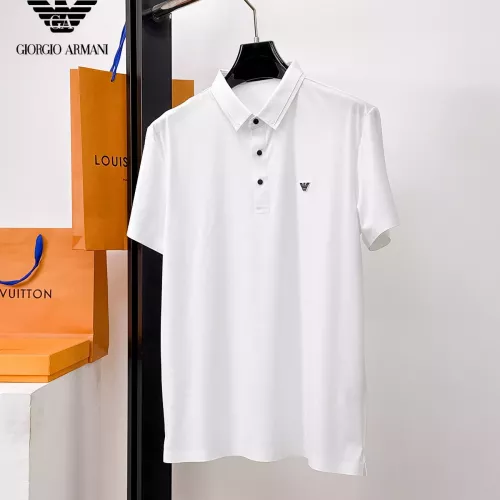 Wholesale Armani T-Shirts Short Sleeved For Men #1353798 $48.00 USD, Wholesale Quality Replica Armani T-Shirts