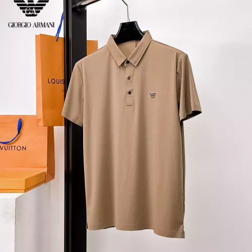 Wholesale Armani T-Shirts Short Sleeved For Men #1353800 $48.00 USD, Wholesale Quality Replica Armani T-Shirts