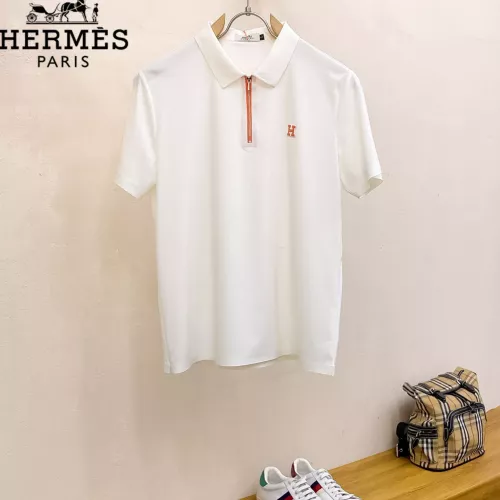 Wholesale Hermes T-Shirts Short Sleeved For Men #1353826 $48.00 USD, Wholesale Quality Replica Hermes T-Shirts