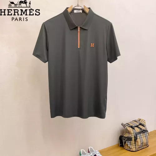 Wholesale Hermes T-Shirts Short Sleeved For Men #1353827 $48.00 USD, Wholesale Quality Replica Hermes T-Shirts