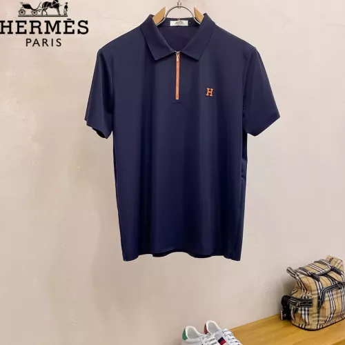 Wholesale Hermes T-Shirts Short Sleeved For Men #1353828 $48.00 USD, Wholesale Quality Replica Hermes T-Shirts