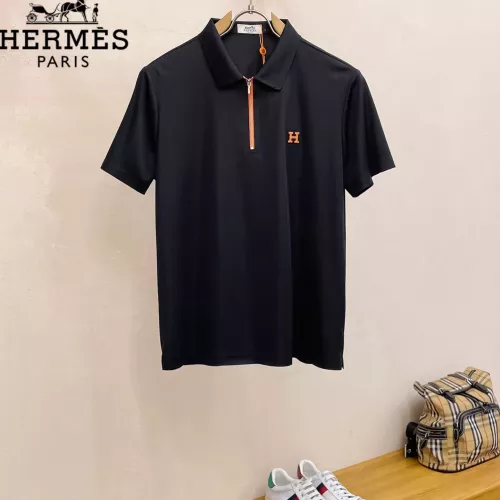 Wholesale Hermes T-Shirts Short Sleeved For Men #1353829 $48.00 USD, Wholesale Quality Replica Hermes T-Shirts
