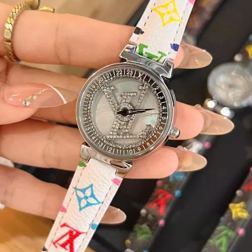 Wholesale Louis Vuitton Watches For Women #1353834 $39.00 USD, Wholesale Quality Replica Louis Vuitton Watches