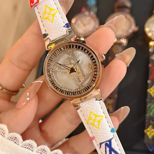 Wholesale Louis Vuitton Watches In Rose Gold For Women #1353840 $39.00 USD, Wholesale Quality Replica Louis Vuitton Watches