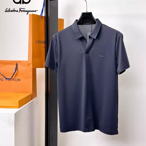 Wholesale Salvatore Ferragamo T-Shirts Short Sleeved For Men #1353874 $52.00 USD, Wholesale Quality Replica Salvatore Ferragamo T-Shirts