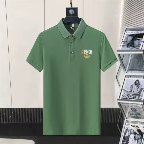 Wholesale Fendi T-Shirts Short Sleeved For Men #1353902 $42.00 USD, Wholesale Quality Replica Fendi T-Shirts