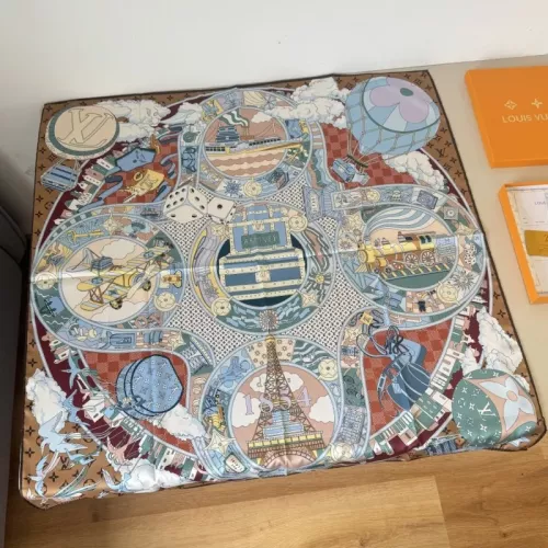 Wholesale Louis Vuitton Silk Square #1353929 $52.00 USD, Wholesale Quality Replica Louis Vuitton Scarf