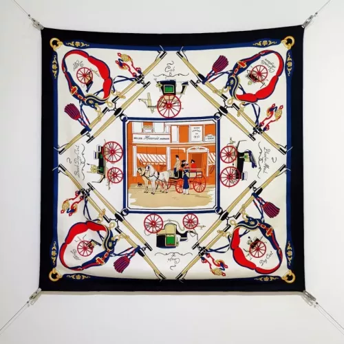 Wholesale Hermes Silk Square #1353969 $64.00 USD, Wholesale Quality Replica Hermes Scarf