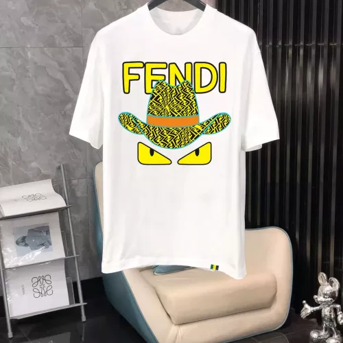 Wholesale Fendi T-Shirts Short Sleeved For Men #1353999 $40.00 USD, Wholesale Quality Replica Fendi T-Shirts