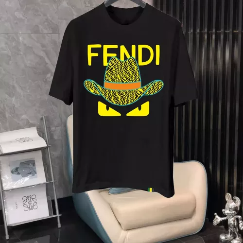 Wholesale Fendi T-Shirts Short Sleeved For Men #1354000 $40.00 USD, Wholesale Quality Replica Fendi T-Shirts