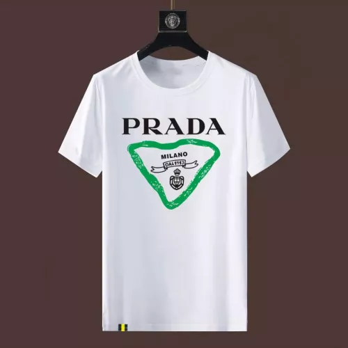 Wholesale Prada T-Shirts Short Sleeved For Men #1354083 $40.00 USD, Wholesale Quality Replica Prada T-Shirts
