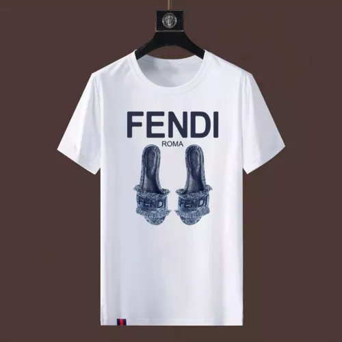 Wholesale Fendi T-Shirts Short Sleeved For Men #1354111 $40.00 USD, Wholesale Quality Replica Fendi T-Shirts