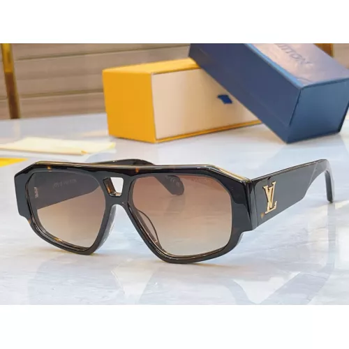 Wholesale Louis Vuitton AAA Quality Sunglasses #1354141 $60.00 USD, Wholesale Quality Replica Louis Vuitton AAA Quality Sunglasses